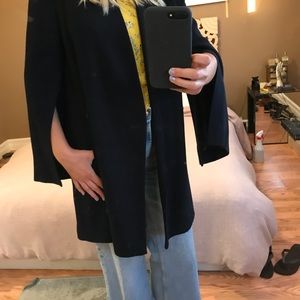 Zara Navy Coat